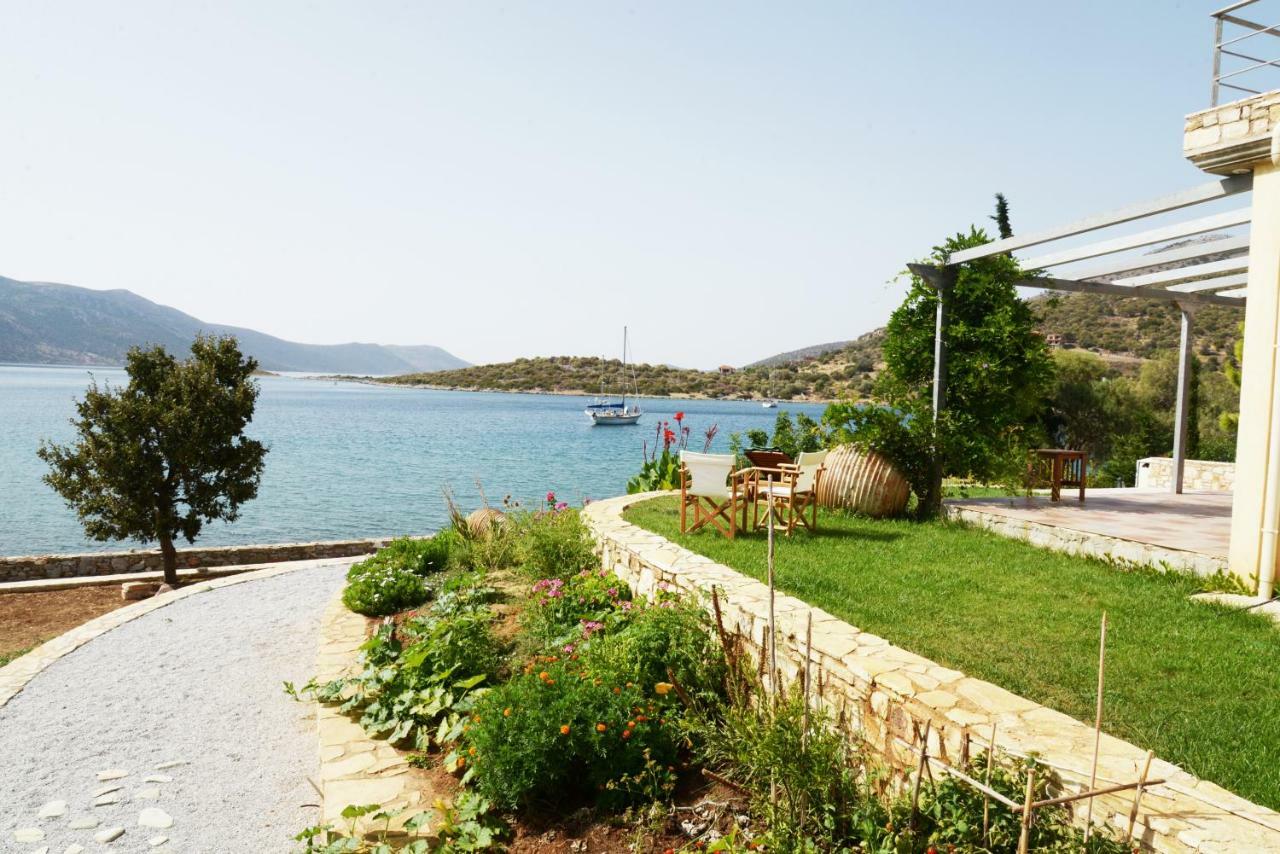 Blueline Guesthouse Agios Dimitrios  Bagian luar foto